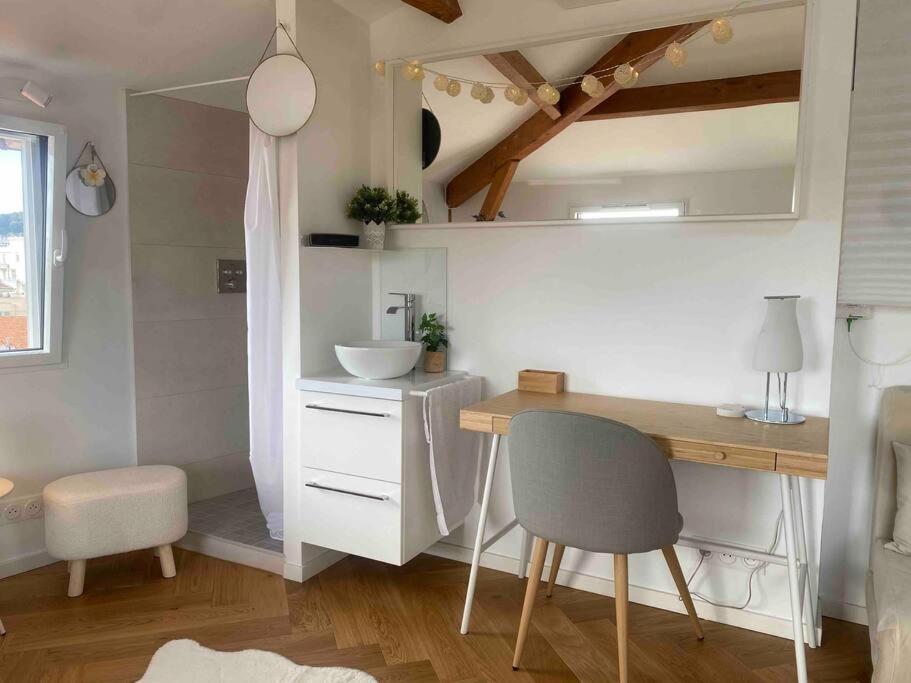 Heart Of Nice-Rooftop Seaside Studio Exterior photo